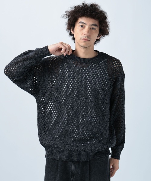 BRIEFING メッシュセーター feepur（フェピュール） ニット セーター 「ハンドウォッシャブル