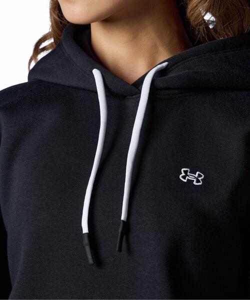 トレーナー スウェット UAエッセンシャル フリース プルオーバー フーディー（トレーニング/レディース） レディース UNDER ARMOUR トレーナー スウェット UAエッセンシャル フリース