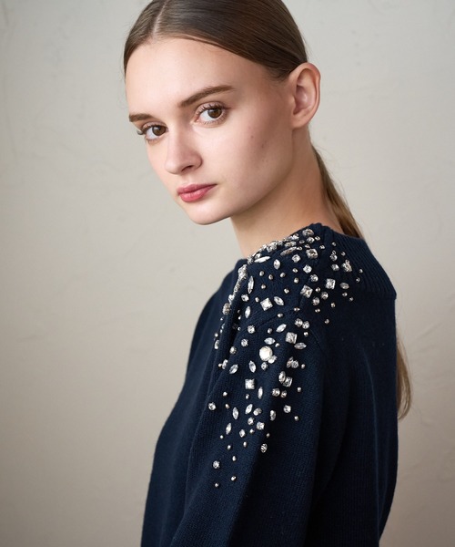 ANAYI（アナイ） ニット セーター スノーフレーク プルオーバー