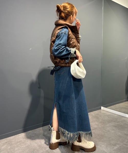 LOSUCA セットアップ フリンジダメージデニムセットアップ / デニム