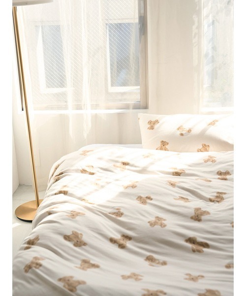 gelato pique Sleep ベッド 寝具 「Sleep」ベア柄2点セット