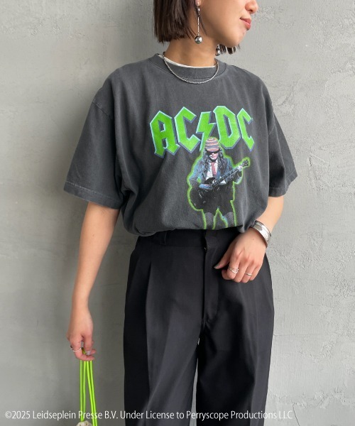 tシャツ 「GOOD ROCK SPEED/グッドロックスピード」 別注 AC/DC ロックプリントTシャツ(85 GUITER) レディース メンズ GOOD ROCK SPEED tシャツ 「GOOD SPEED/グッドロックスピード