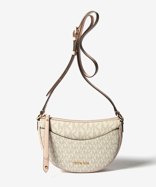 マイケルコース ショルダーバッグ MICHAEL KORS ドーバー PVC スモール ハーフ ムーン クロスボディ 斜め掛け 35R3G4DC5B アウトレット レディース MICHAEL KORS（マイケルコース） ショルダーバッグ バッグ Michael