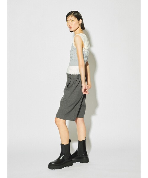 ベスト ジレ MIDIUMISOLID for Ladies ジャカードビスチェ レディース MIDIUMISOLID ベスト ジレ for Ladies ジャカードビスチェ
