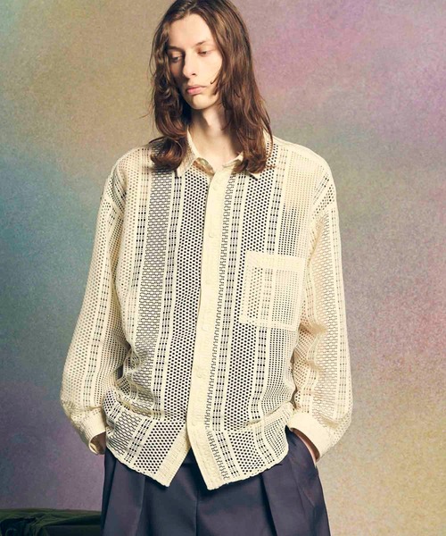 美品　MAISON SPECIAL プライムオーバーレギュラーカラーシャツ MAISON SPECIAL シャツ 「UNISEX」「LIMITED EDITION」Prime