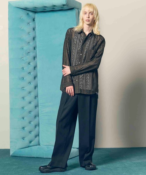 美品　MAISON SPECIAL プライムオーバーレギュラーカラーシャツ MAISON SPECIAL シャツ 「UNISEX」「LIMITED EDITION」Prime