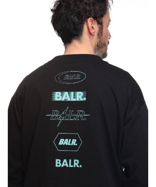 ロゴがかっこいい♪【BALR.】GOTL Box クルーネック トップス GOTL Box T-Shirt Jet Black – BALR.