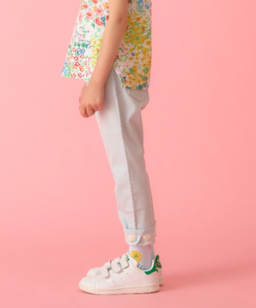 HAKKA KIDS（ハッカキッズ） パンツ シャリ感ストレッチスリムパンツ