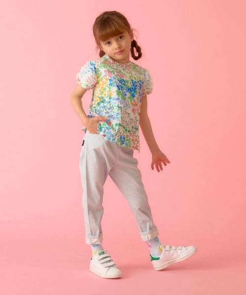 HAKKA KIDS（ハッカキッズ） パンツ シャリ感ストレッチスリムパンツ
