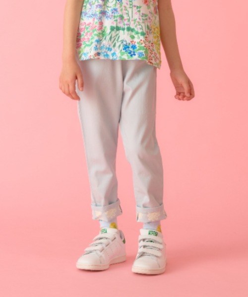 HAKKA KIDS（ハッカキッズ） パンツ シャリ感ストレッチスリムパンツ