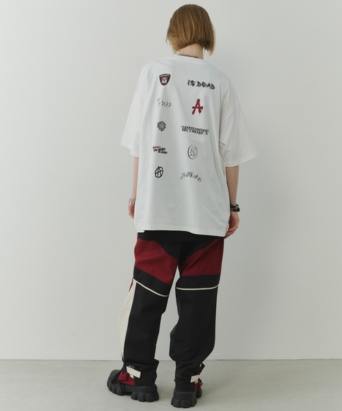 シルバー グラフィック Tシャツ AIVER ユニフォーム m53766531830_1.jpg?1753245292