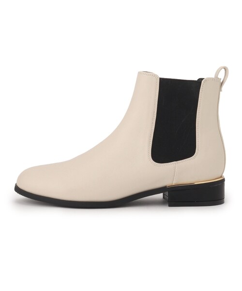 「ESPERANZA」 ショートブーツ L アイボリー レディース_画像4