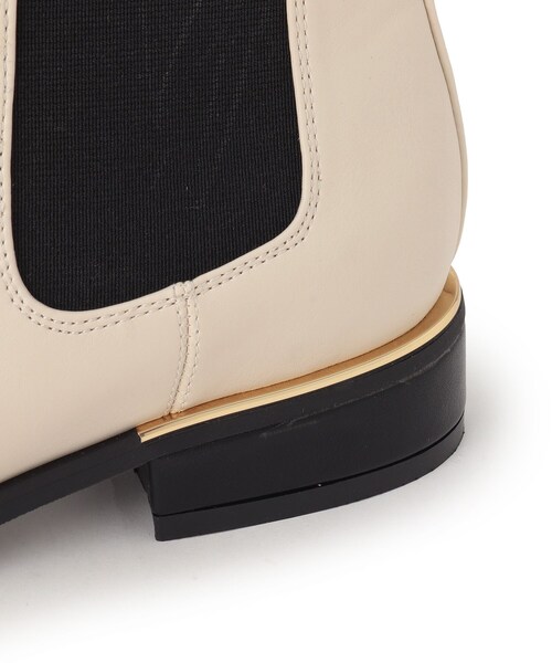 「ESPERANZA」 ショートブーツ L アイボリー レディース_画像9