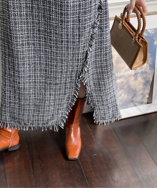 「emi+」 サロペットスカート L ベージュ レディース_画像9