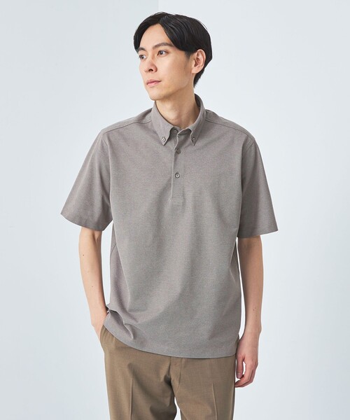 green label relaxing ポロシャツ DUADRY CLEAN バーズアイ
