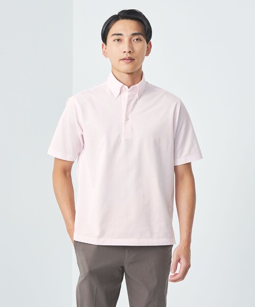 【美品/グリーンレーベル】DUADRY CLEAN バーズアイ 2点セット L green label relaxing ポロシャツ DUADRY CLEAN バーズアイ