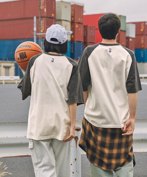 NBA tシャツ NBA/エヌビーエー 別注 ロゴ刺繍/プリント ヴィンテージ