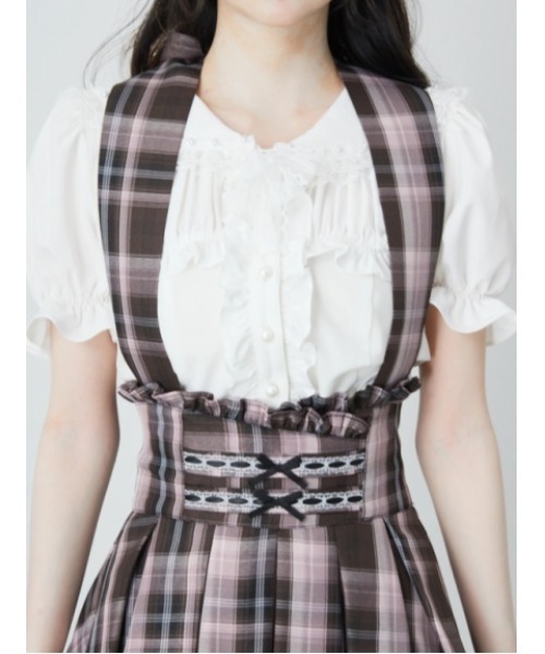 Ank Rouge（アンクルージュ） パンツ ホルターリボンスカパン