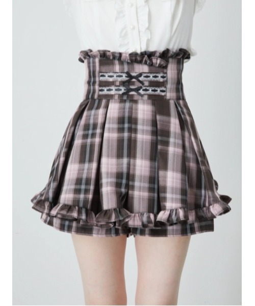 Ank Rouge（アンクルージュ） パンツ ホルターリボンスカパン