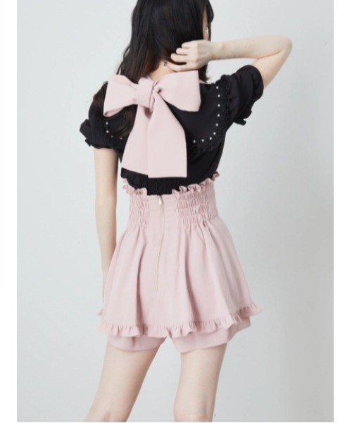 Ank Rouge（アンクルージュ） パンツ ホルターリボンスカパン