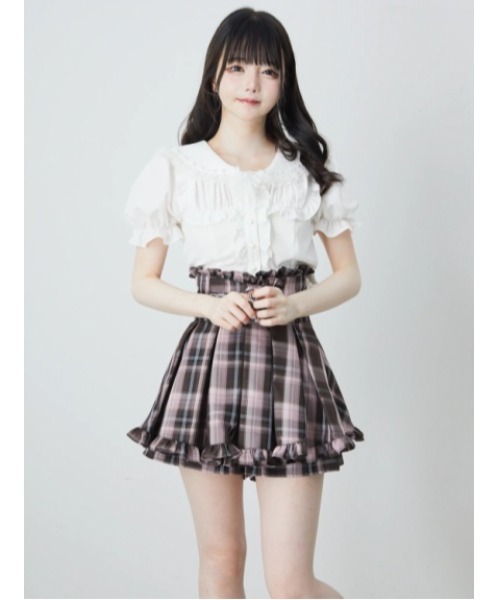 【新品未使用】Ank Rouge ホルターリボンスカパン Ank Rouge（アンクルージュ） パンツ ホルターリボンスカパン