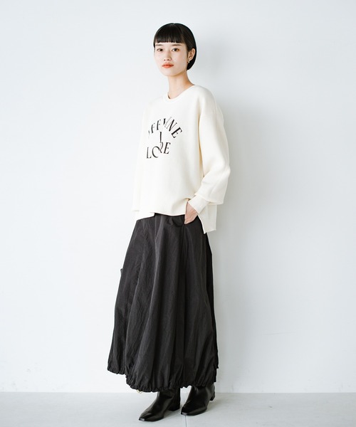 「ANNA LUNA」 長袖ニット MEDIUM グレー レディース_画像5