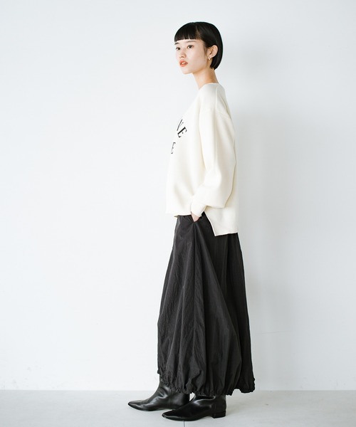 「ANNA LUNA」 長袖ニット MEDIUM グレー レディース_画像6