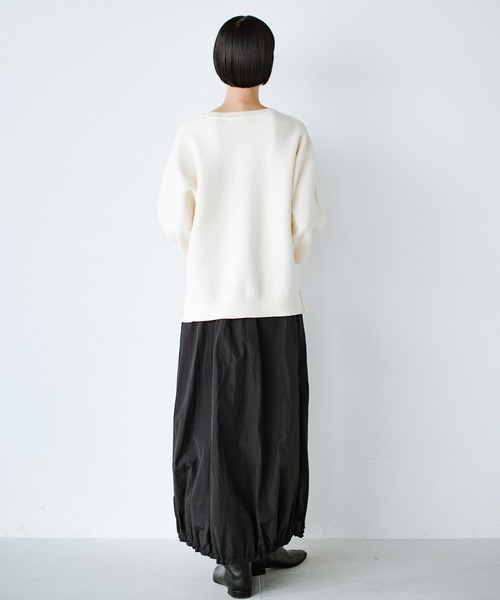 「ANNA LUNA」 長袖ニット MEDIUM グレー レディース_画像7