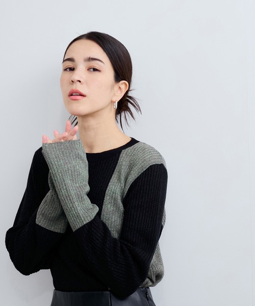 「LE CERCLE par rope'」 長袖ニット FREE ブラック系その他 レディース
