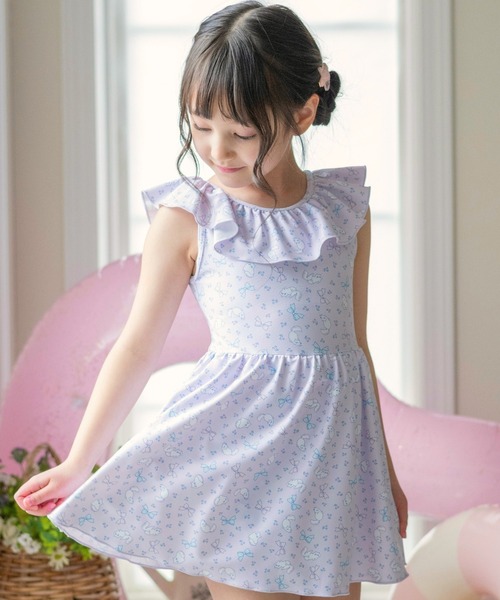 水着 フリル襟　スイムワンピース キッズ 子供 女の子 | Catherine Cottage | 08