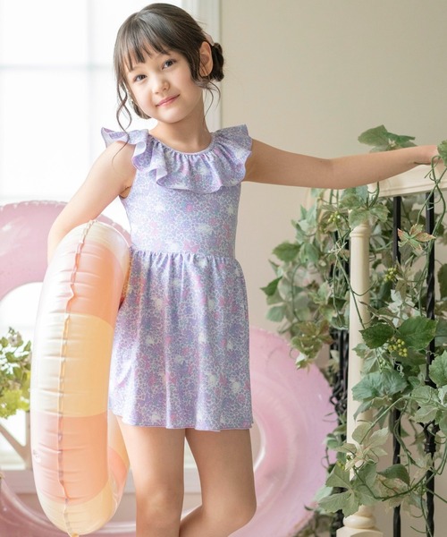 水着 フリル襟　スイムワンピース キッズ 子供 女の子 | Catherine Cottage | 18