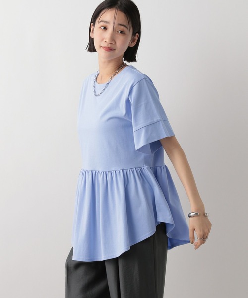 LOWRYS FARM（ローリーズファーム） tシャツ 半袖 ペプラムチュニック 
