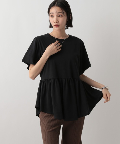 LOWRYS FARM（ローリーズファーム） tシャツ 半袖 ペプラムチュニック