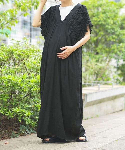 【残りわずか】 LEPSIM マタニティ 「産前・産後対応」マタニティ／シャーリング マタニティ