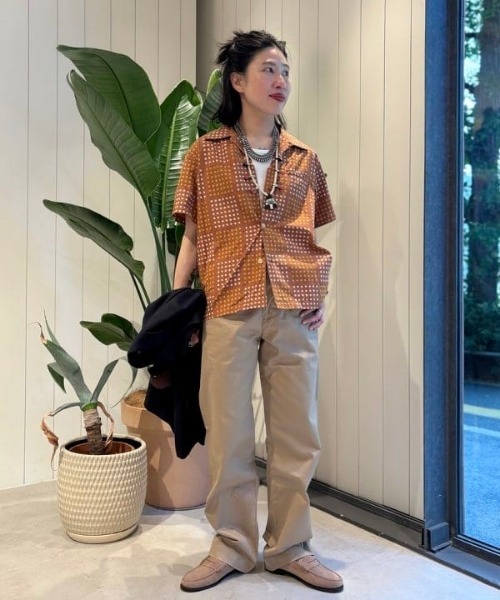 ブラウス シャツ STAR OF HOLLYWOOD / TYPEWRITER COTTON OPEN SHIRT “POLKA DOT” レディース STAR OF HOLLYWOOD ブラウス シャツ / TYPEWRITER COTTON OPEN