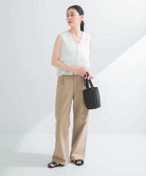 「URBAN RESEARCH」 ノースリーブシャツ FREE ブラック系その他 レディース URBAN RESEARCH Sonny Label 「URBAN Label」 ノースリーブ