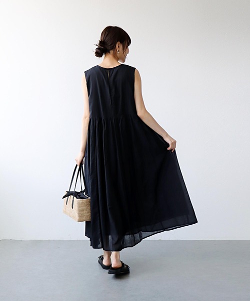 【gypsohila】シアーワンピース　black Gypsohila ジプソフィア Sheer OnePiece ワンピース - メルカリ