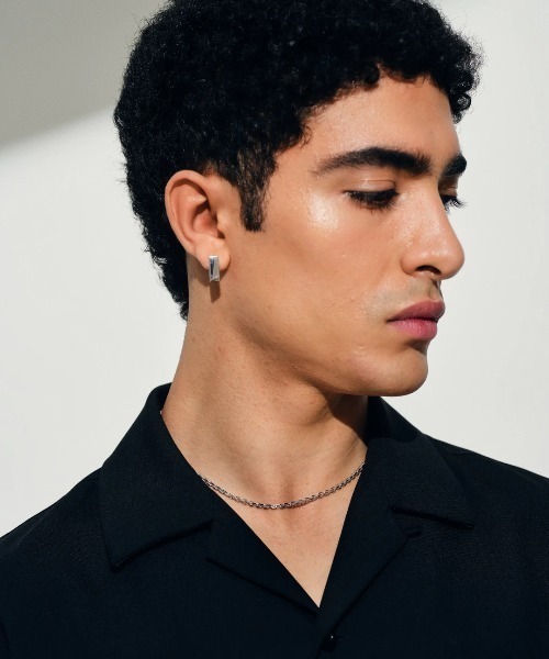 TOM WOOD ピアス 「TOMWOOD」Square Hoops Small シルバー