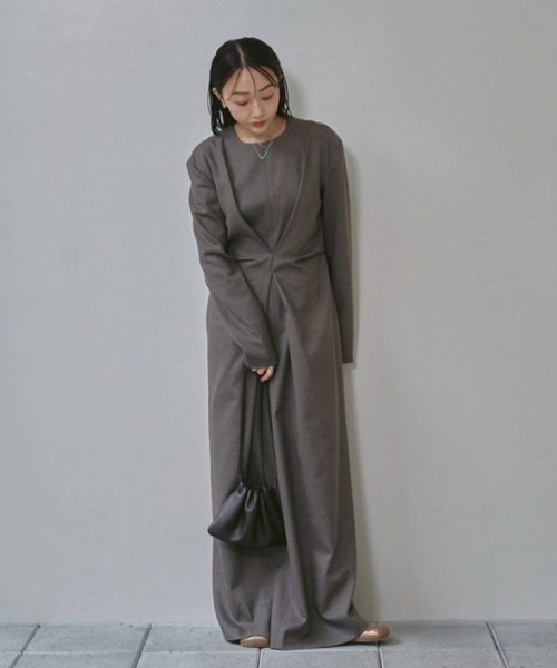 TODAYFUL ワンピース Waisttuck Pencil Dress : ZOZOTOWN Yahoo!店