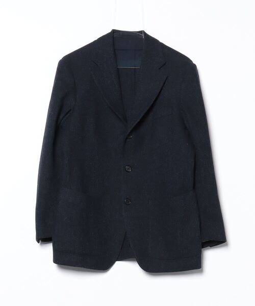 TOMORROWLAND」 テーラードジャケット 48 ブルー メンズ「TOMORROWLAND