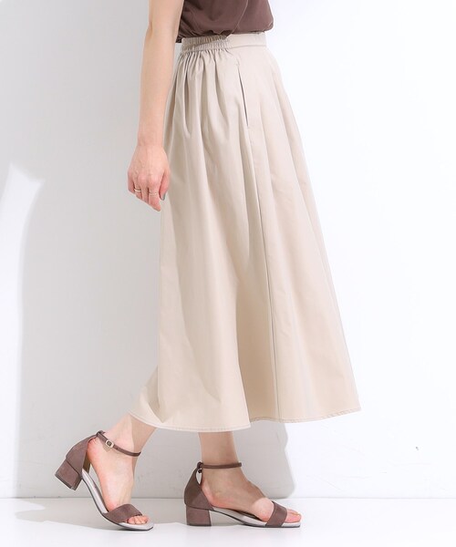 natural by clip タックレースギャザースカート 今季 楽天市場】【SALE／30%OFF】《natural by clip》タックレース
