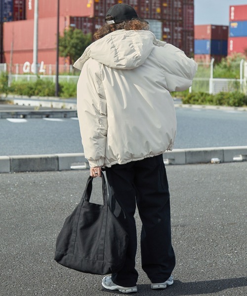 BARK MANHATTAN 「BARK MANHATTAN」 中綿ブルゾン M チャコール メンズ