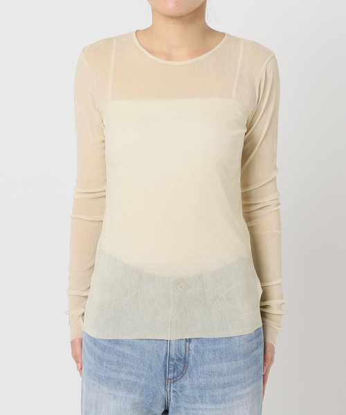 plage tシャツ 「追加」Flocky Mesh ロンT レディース
