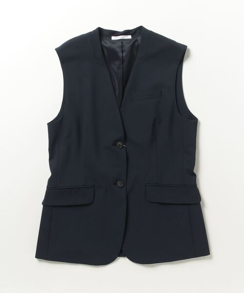 「BEAUTY&YOUTH UNITED ARROWS」 ベスト M ネイビー レディース
