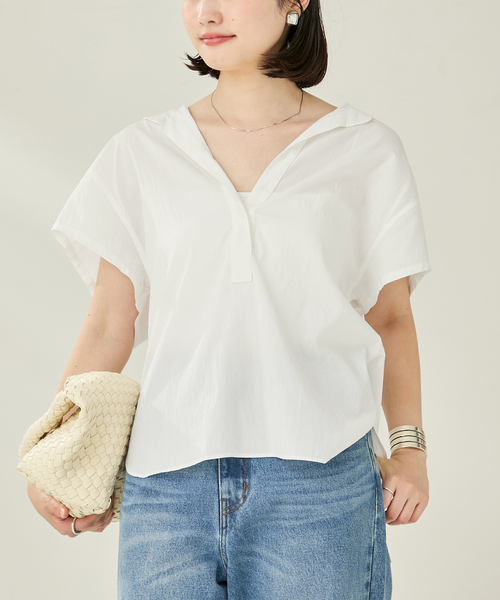 かのこ　◎ Plage WOOL SKIPPER ブラウス◎ かのこ様専用 ◎ Plage WOOL SKIPPER ブラウス◎