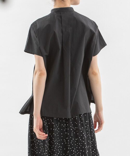 nop de nod◆半袖シャツ/M/コットン/WHT/無地/251-504-6365 nop de nod(ノップドゥノッド) / 半袖シャツ/M/コットン/RED