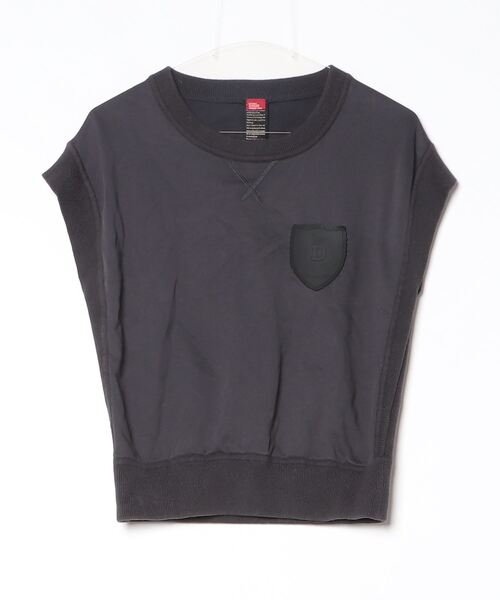 「DOUBLE STANDARD CLOTHING」 ノースリーブトップス FREE チャコール レディース