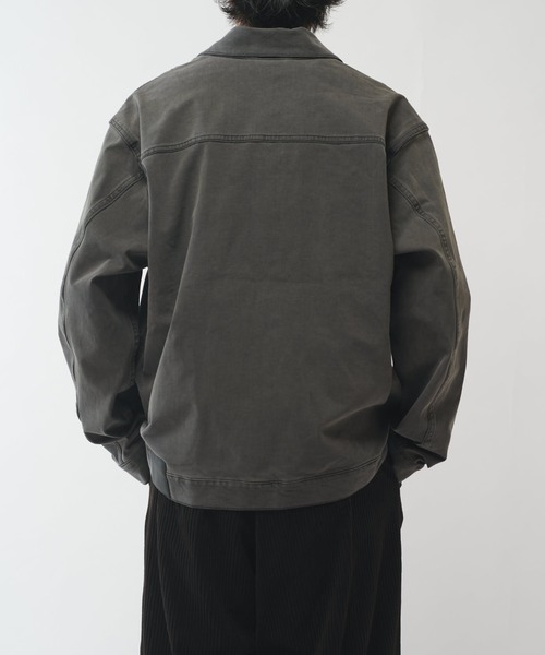 Lui's（ルイス） ブルゾン アウター ストレッチBIGデニムトラッカー