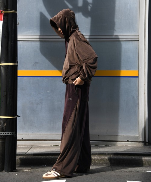 SUPERTHANKS（スーパーサンクス） パンツ ベロアコンビネーション