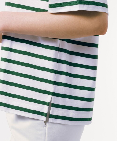 「LACOSTE」 半袖Tシャツ 36 ピンク レディース